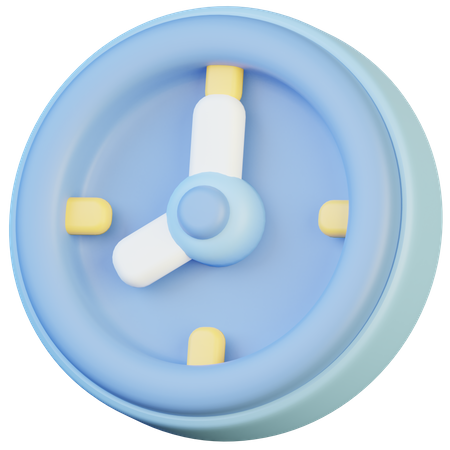 Reloj de pared  3D Icon