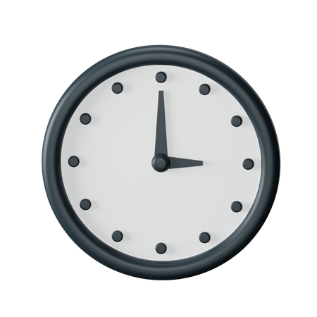 Reloj de pared  3D Icon