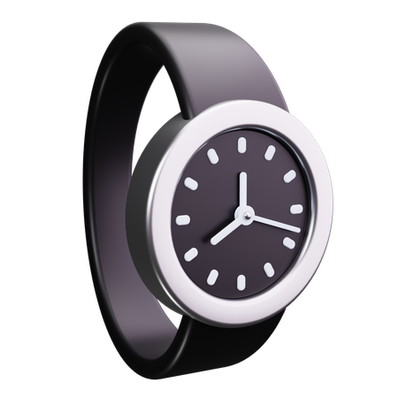 Reloj de pulsera  3D Icon