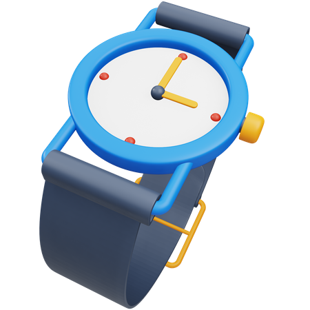 Reloj de pulsera  3D Icon