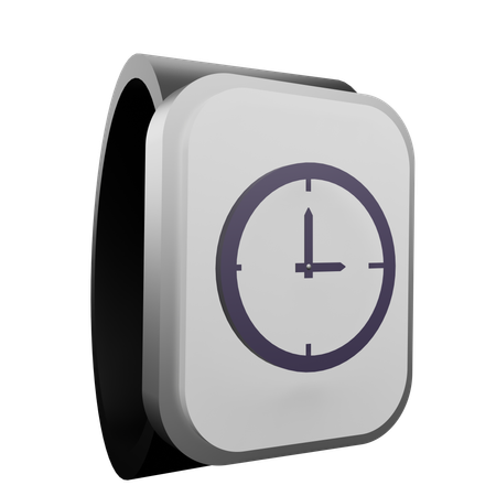 Reloj de pulsera  3D Icon