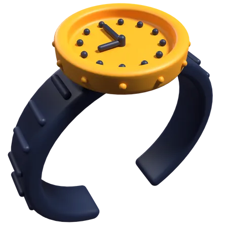 Reloj de pulsera  3D Icon