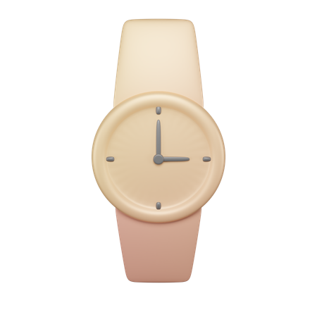 Reloj de pulsera  3D Icon