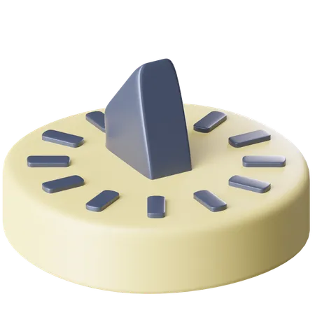 Reloj de sol  3D Icon