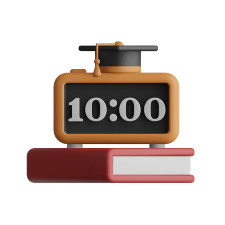 Reloj digital  3D Icon