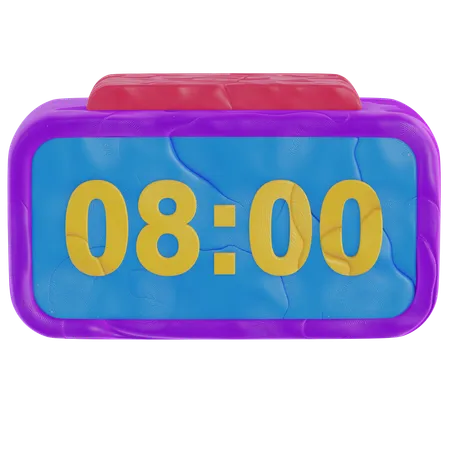 Reloj escolar  3D Icon