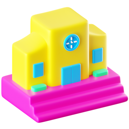 Reloj escolar  3D Icon