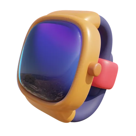 Reloj inteligente  3D Icon