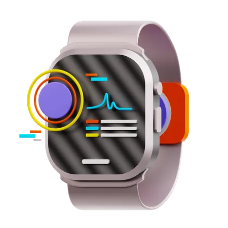 Reloj inteligente  3D Icon