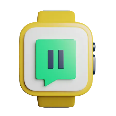 Reloj inteligente  3D Icon