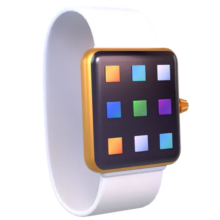 Reloj inteligente  3D Icon