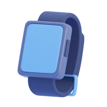 Gadget 3 D De Reloj Inteligente 3D Icon