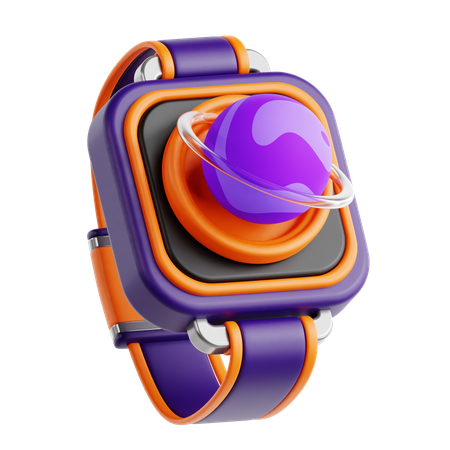 Reloj virtual  3D Icon