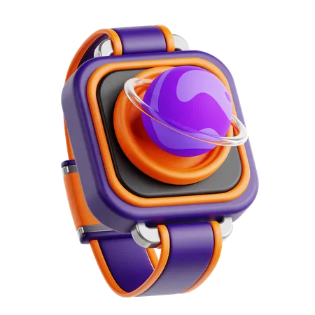 Reloj virtual  3D Icon