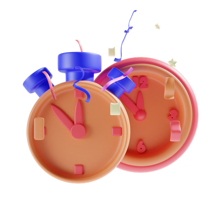 Reloj y cronómetro  3D Icon
