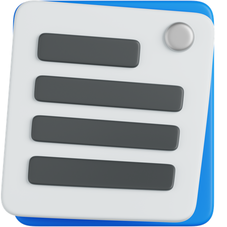Remarques  3D Icon