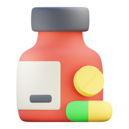 Medicamento  3D Icon