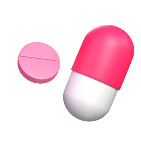 Medicamento  3D Icon