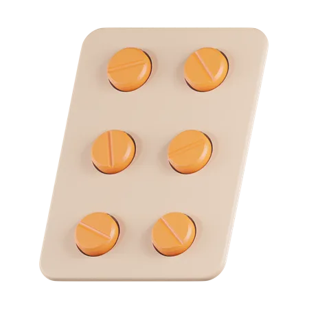 Medicamento  3D Icon