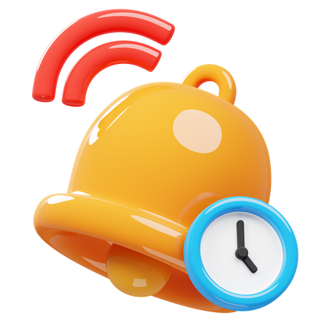 Reminder Bell  3D Icon