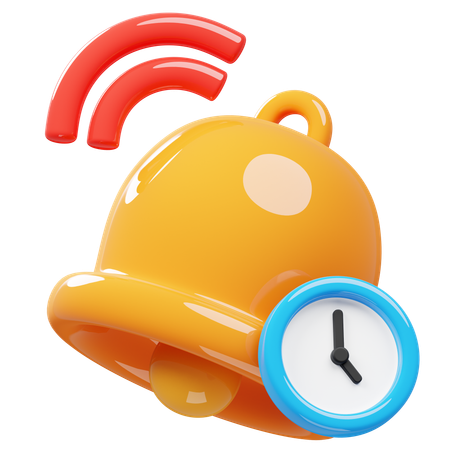 Reminder Bell  3D Icon