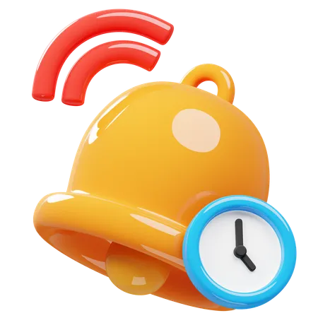 Reminder Bell  3D Icon