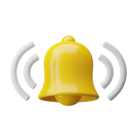 Reminder Bell  3D Icon