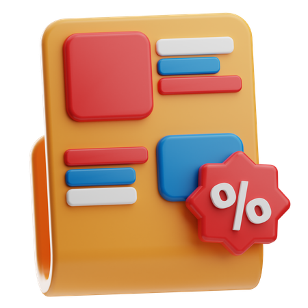 Rabais  3D Icon