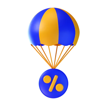 Parachutage  3D Icon