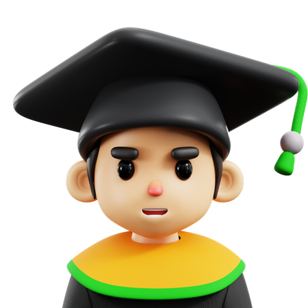 L'obtention du diplôme  3D Icon