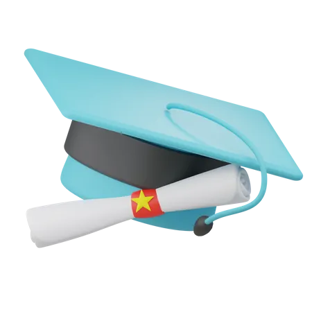 L'obtention du diplôme  3D Icon