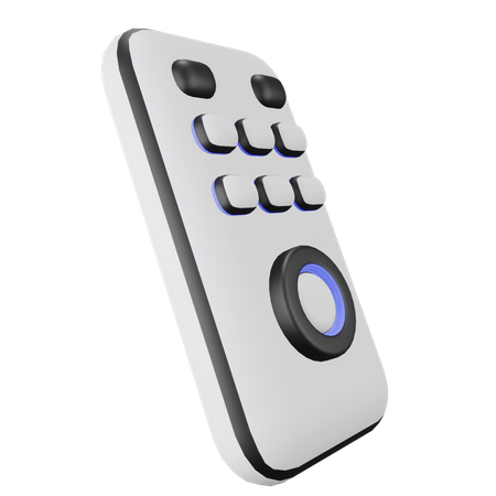 Remote  3D Illustration