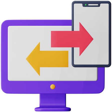 Remote Access  3D Icon