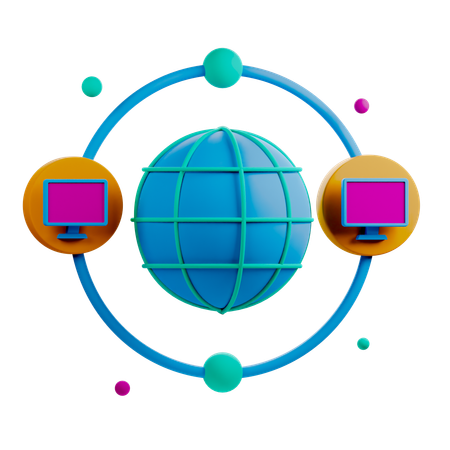 Remote Accesss  3D Icon