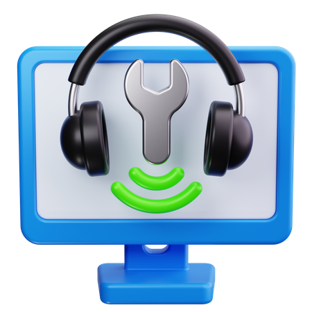 Remote Assistance  3D Icon