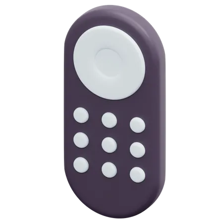 Remote Control  3D Icon