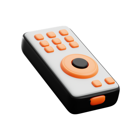 Remote Control  3D Icon