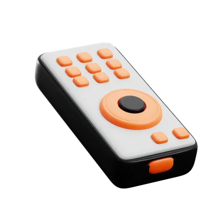 Remote Control  3D Icon