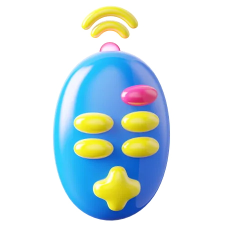 Remote Control  3D Icon