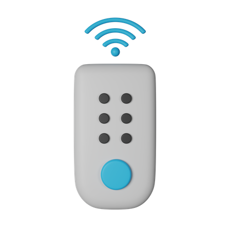 Remote Control  3D Icon