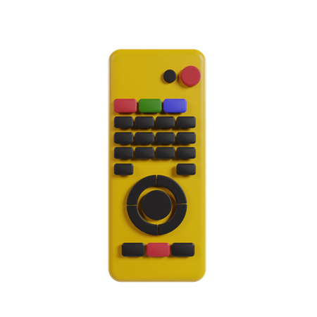 Remote Control  3D Icon