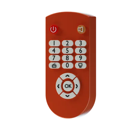 Remote Control  3D Icon