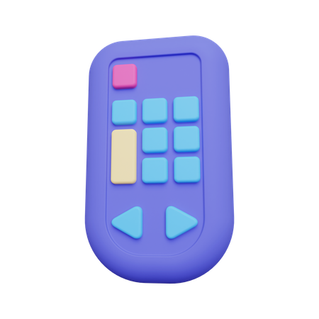 Remote Control  3D Icon
