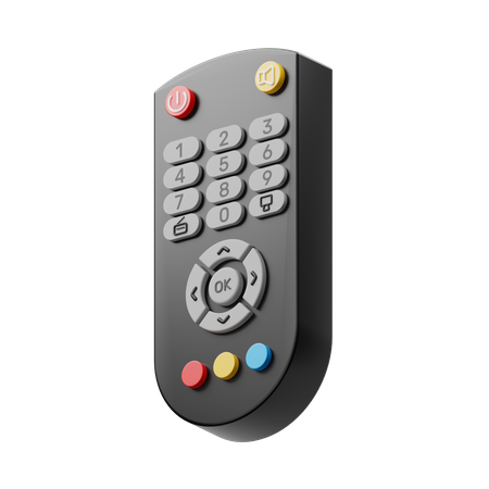 Remote Control  3D Icon