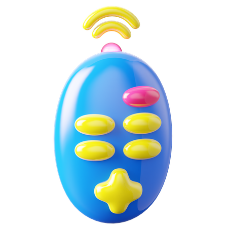 Remote Control  3D Icon