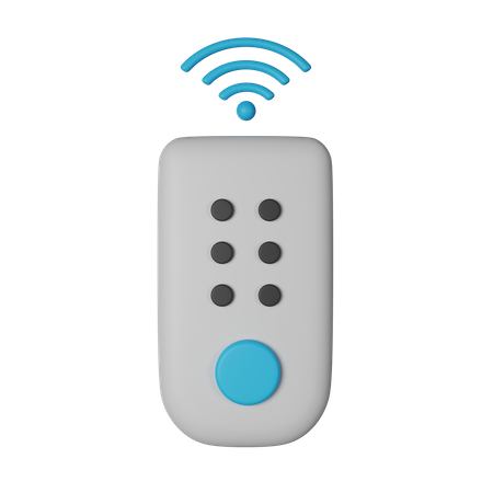 Remote Control  3D Icon