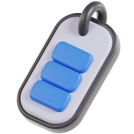 リモートキー  3D Icon