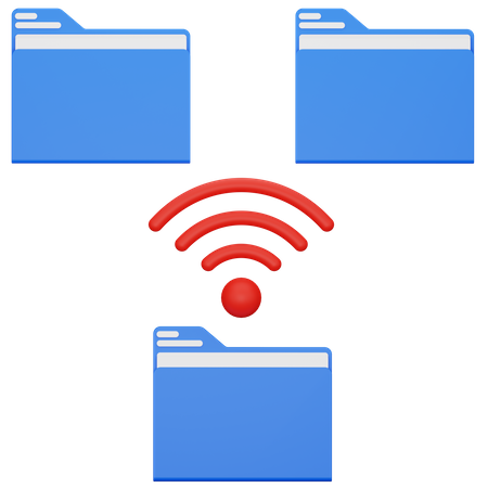 Remote-Ordner  3D Icon