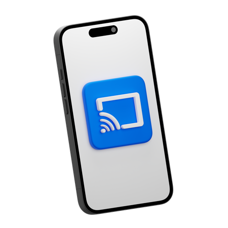 Remote Screen  3D Icon