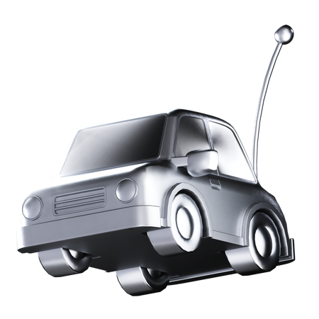 Remote Toy Car  3D Icon